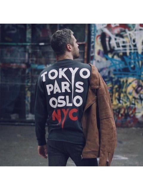Other Designers Asos - Tokyo Paris Oslo NYC Sweatshirt Crewneck