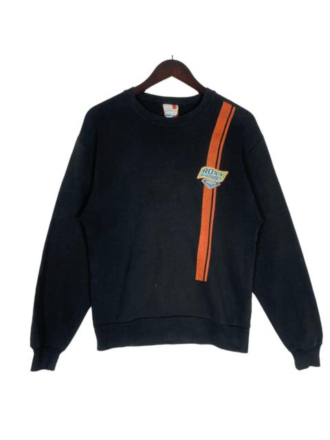 Other Designers Vintage Roxy Boardshort Sweatshirt Black Small Logo Tee