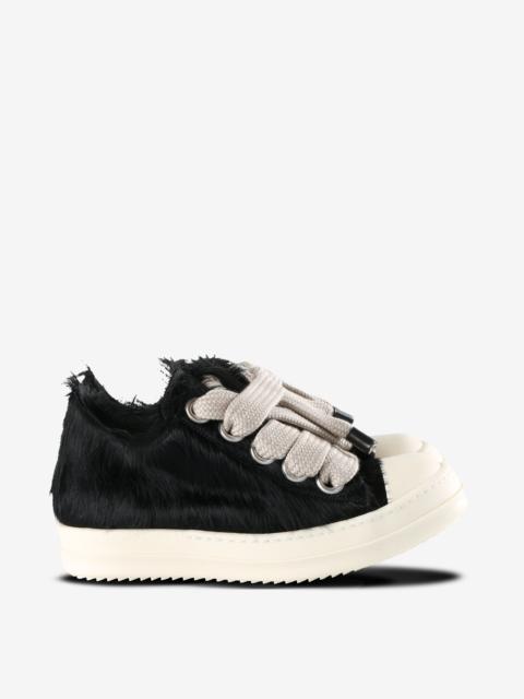 RICK OWENS - Women Scarpe In Pelliccia Jumbolace Low Sneakers