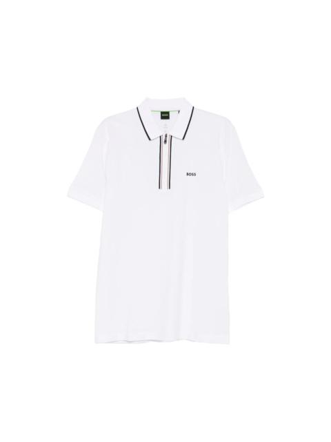 BOSS Boss White Polo Shirts Men