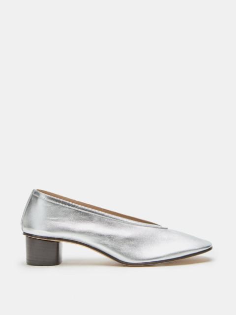 LE MONDE BÉRYL Luna Pump / Silver Leather