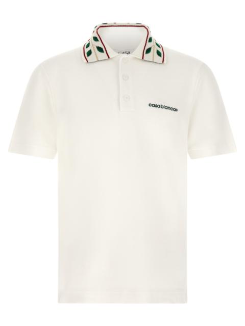 CASABLANCA Casablanca Men 'Laurel' Polo Shirt