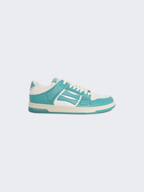 AMIRI Collegiate Skel Top Low Sneaker Sea Blue White