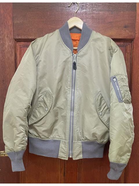 Other Designers Alpha Industries × Pherrow's - Vtg 80s Corinth Special Issue USAF MA-1 Bomber Jacket