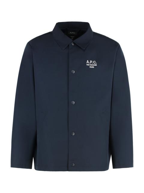 Regis Cotton Blend Overshirt