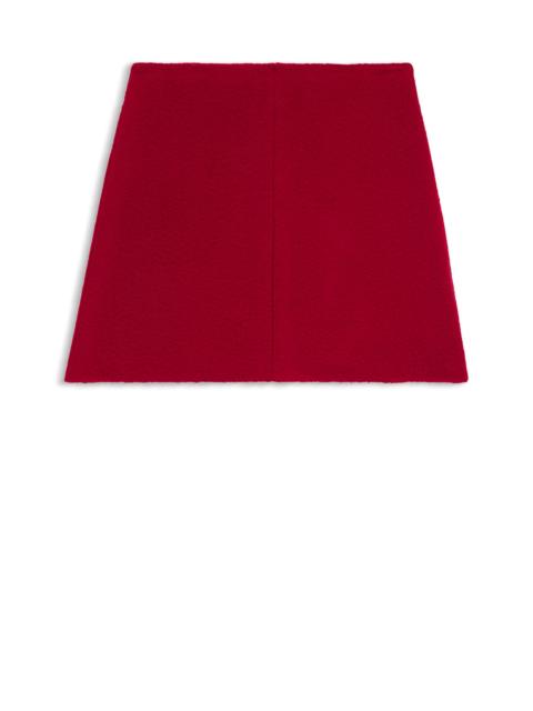 HUGO A-LINE MINI SKIRT WITH TEXTURED EFFECT