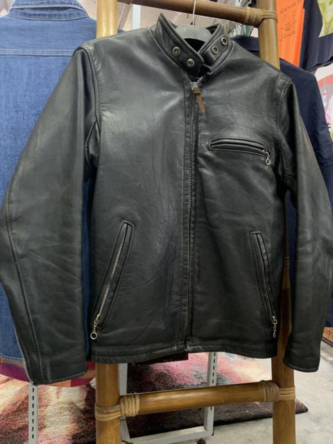 Other Designers VINTAGE SCHOTT CAFERACER MOTORCYCLE PUNK JACKET