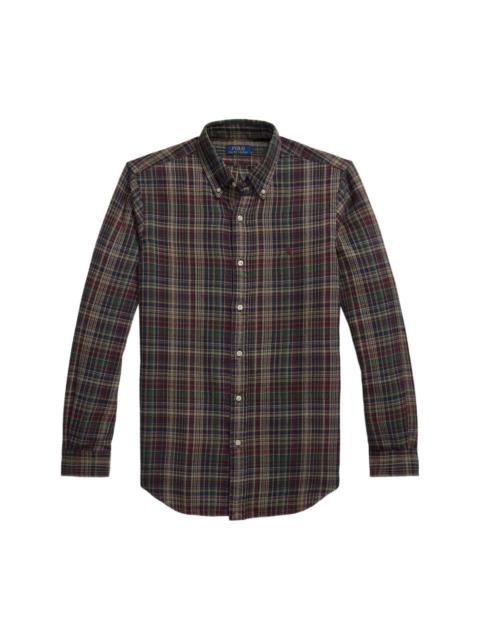 Polo Ralph Lauren FLANNEL PLAID-PATTERN SHIRT