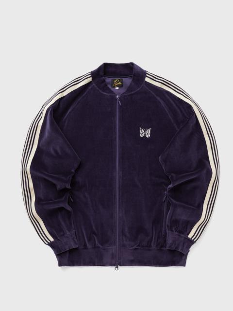 NEEDLES Rib Collar Track Jacket - C/PE Velour