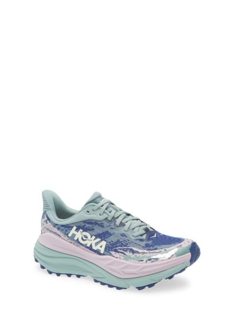 HOKA HOKA Stinson ATR 7 Running Shoe in Rosemary /Fragrant Lilac at Nordstrom