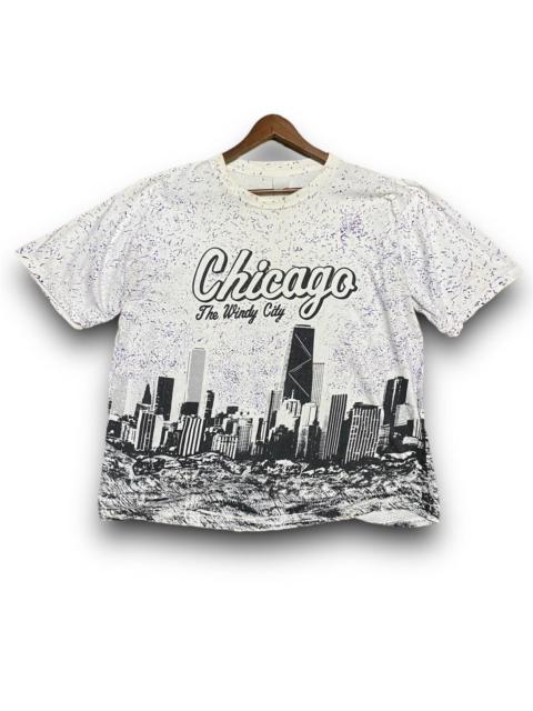 Other Designers Vintage All Over Print Chicago City