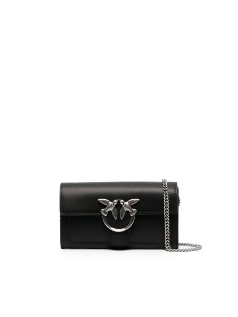 PINKO logo-plaque crossbody bag