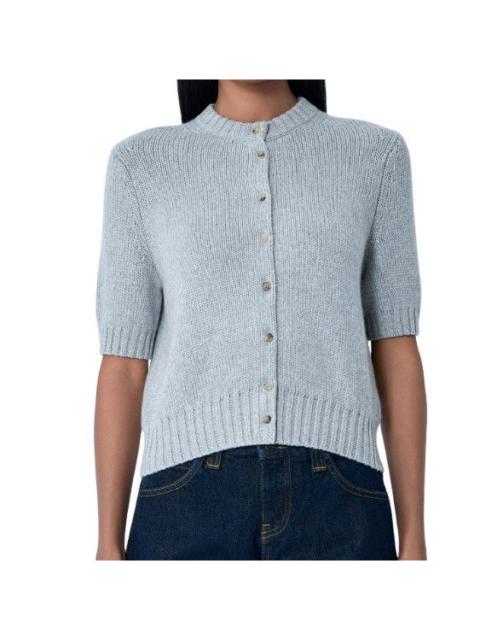 KHAITE KHAITE Nora Gray Cashmere Cardigan New/Authentic (Women's si