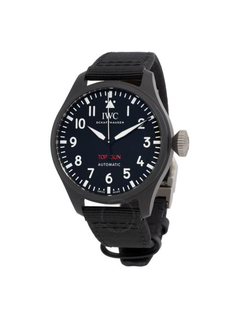 IWC Schaffhausen IWC Big Pilots 43 Top Gun Automatic Black Dial Men's Watch IW329801