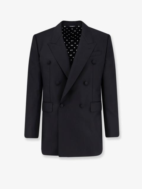 Dolce & Gabbana Dolce & Gabbana Double-Breasted Virgin Wool Blazer