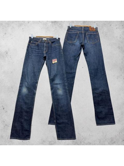 Hysteric Glamour Vintage Hysteric Glamour Patchwork Skinny Denim Faded Y2K