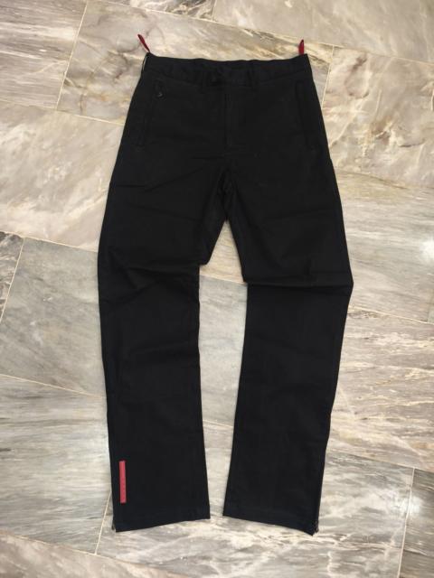 Prada Archive Vintage Prada Sport Red Tab Pants