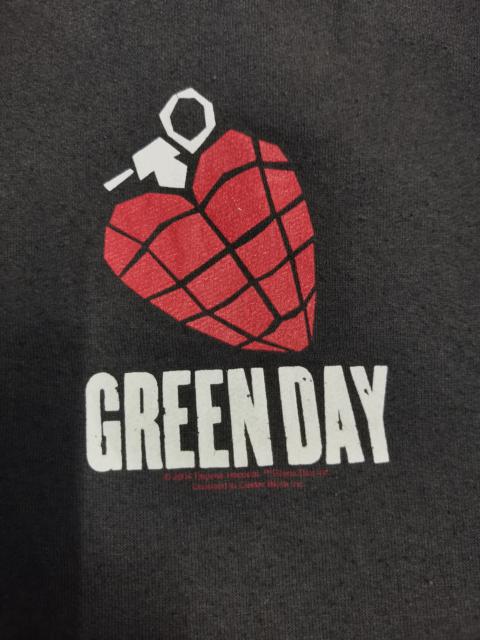 Other Designers Vintage - Vintage Green Day 2004 American Idiot Hoodie Warning