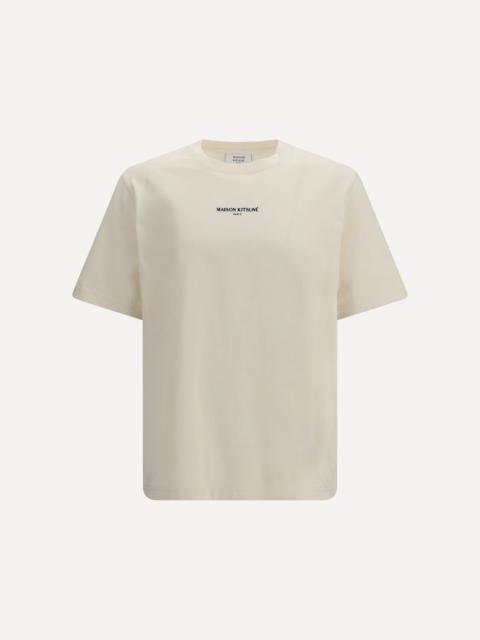 Maison Kitsuné T-shirt in cotton with front logo
