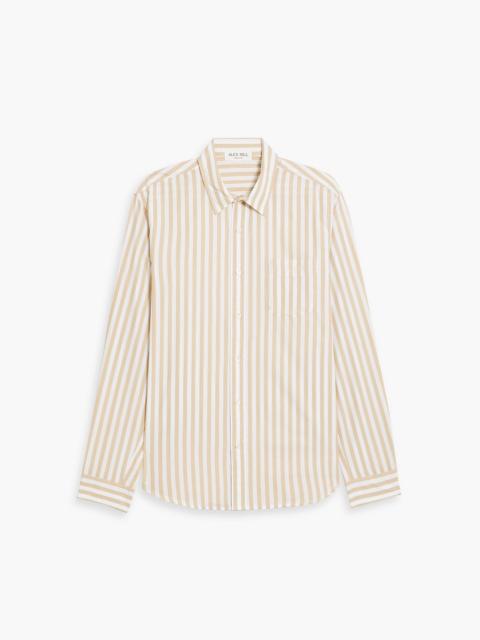 Other Designers Mill striped cotton-poplin shirt