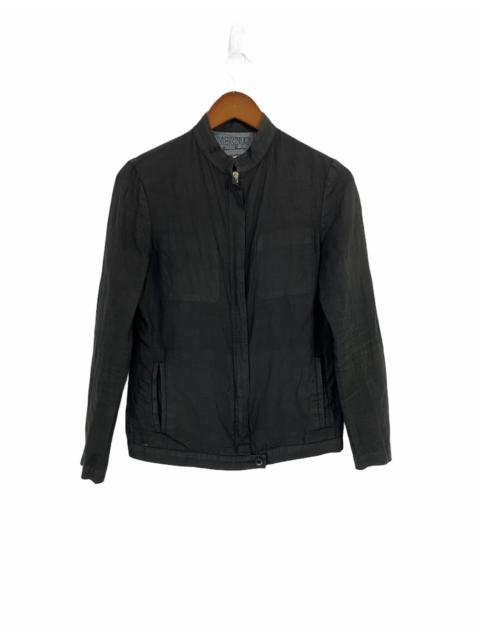 Other Designers Versus - Versus Versace Linen Jacket Black Color Design
