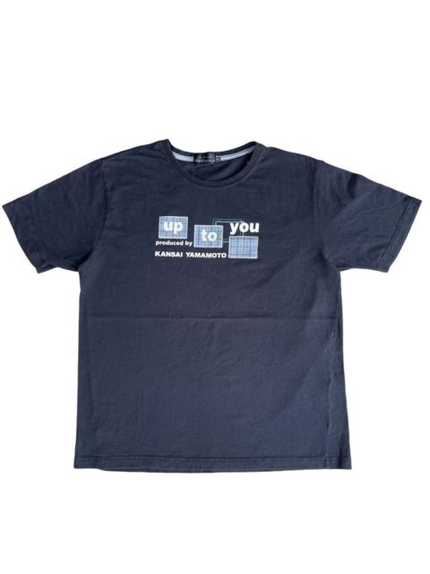 Other Designers Japanese Brand - Kansai Yamamoto “Up To You” Tshirt