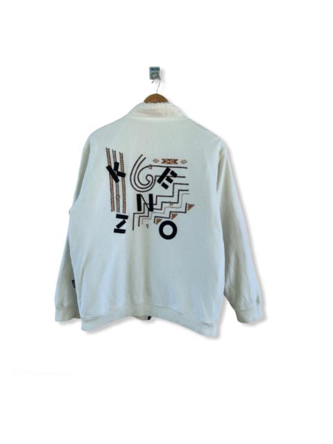 Other Designers Vintage - Kenzo Golf Embroided Big Logo Quilted Jacket