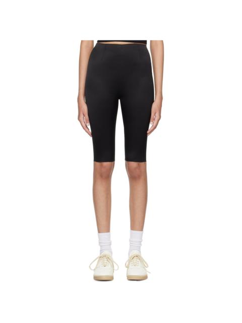 MM6 Maison Margiela Black Raw Edge Shorts