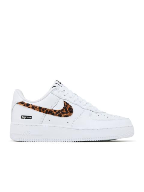 Nike SUPREME X GOODENOUGH X AIR FORCE 1 LOW 'WHITE CHEETAH PRINT'