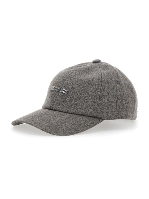 JACQUEMUS Jacquemus Women Cap With Visor In Brown Fabric For Unisex