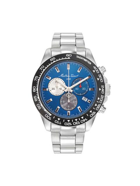 Other Designers Mathey-Tissot Chrono II Chronograph Quartz Blue Dial Men's Watch H938CHABU