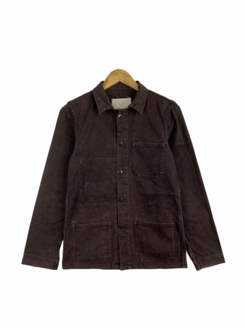 Other Designers Vintage - VINTAGE CABANE DE ZUCCA TRAVAIL FULLY BUTTON DENIM JACKET
