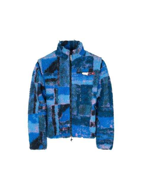 Dior DIOR Blue Zipped Jacket New & Authentic (Men's size:M;)