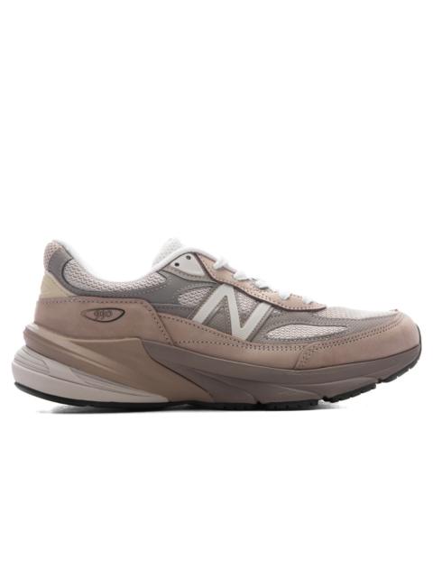 New Balance MADE IN USA 990V6 - DRIFTWOOD/TIMBERWOLF/MUSHROOM