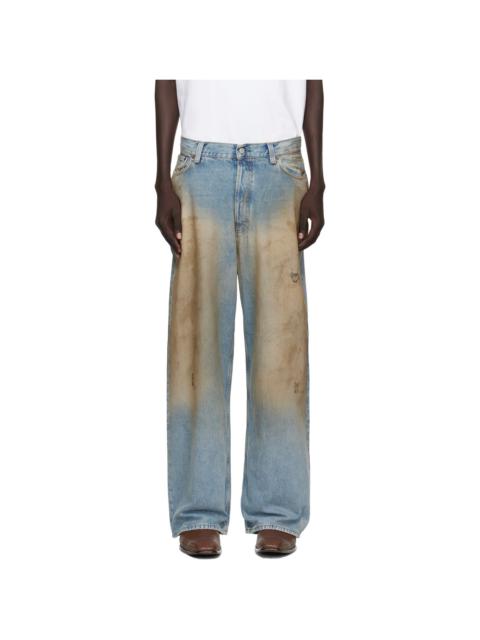 Acne Studios Blue Loose Fit 2023 Jeans