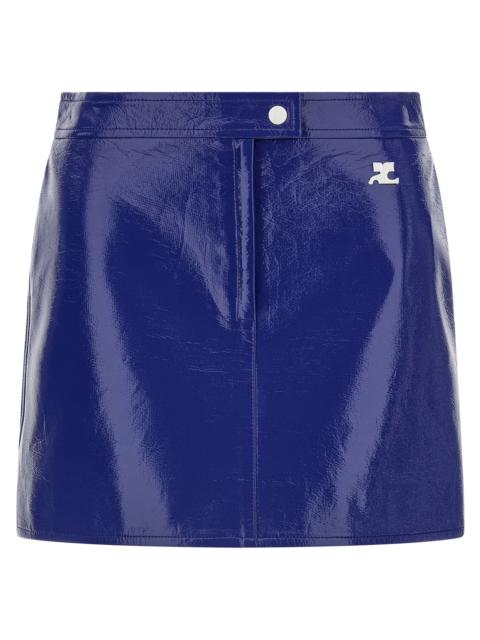 courrèges Courreges Women 'Reedition Vinyl' Skirt