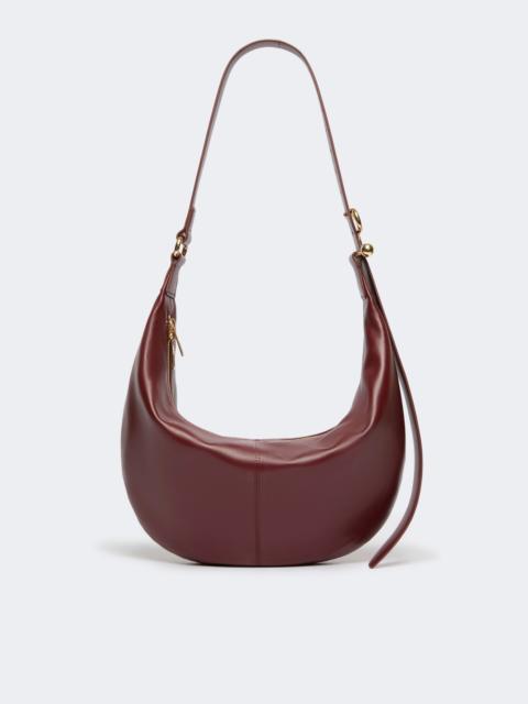 Sportmax Nappa leather hobo bag - BORDEAUX
