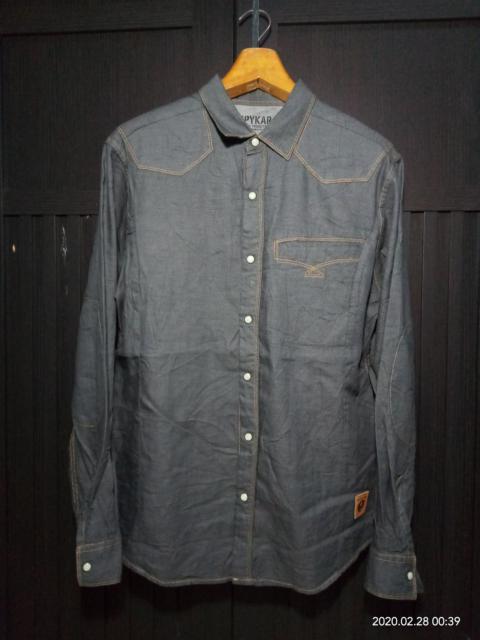 Other Designers Vintage Spykar Jeans Thin Denim Fashion workwear Snapbutton