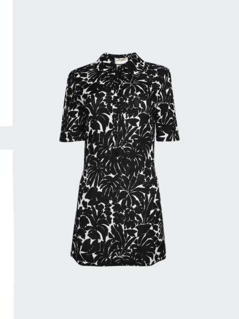 SAINT LAURENT Shirt Dress Black