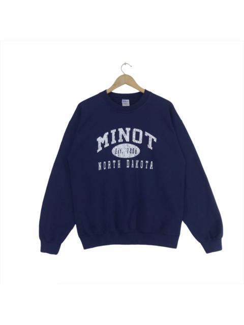 Other Designers Vintage - Vintage Minot North Dakota Sweatshirt Big Logo