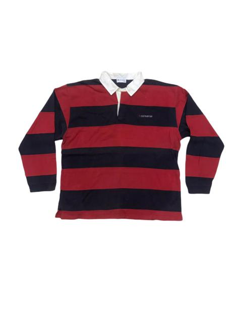Other Designers Vintage Converse Polo Shirt Long Sleeve Rugby Streetwear