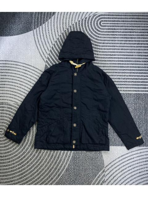 Other Designers Smith's American - Vtg Smith’s American Toggle Closure Black Hooded Parka