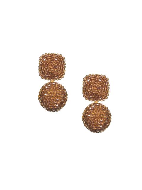 SACHIN & BABI LYDIA EARRINGS - AMBER