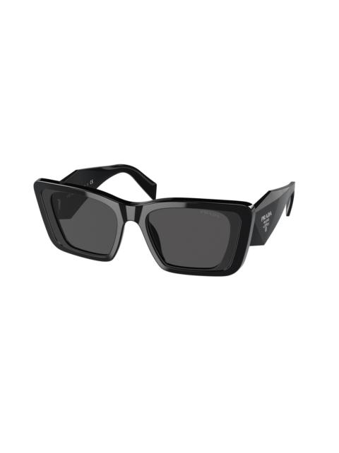Prada Prada Dark Grey Butterfly Ladies Sunglasses PR 08YSF 1AB5S0 51