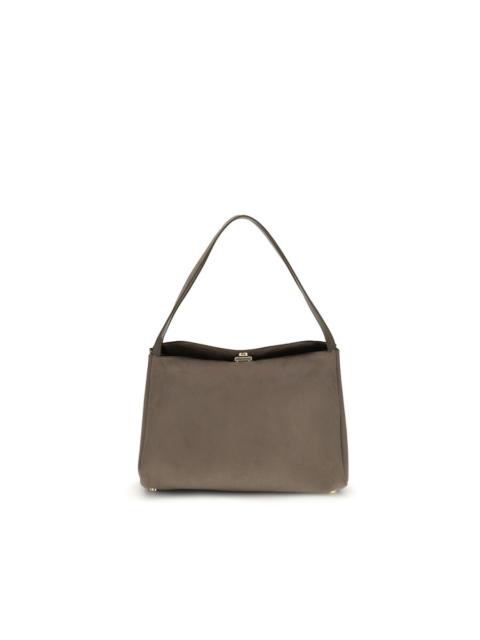 Other Designers Themoiré Eudora Suede Vegan Shoulder Bag