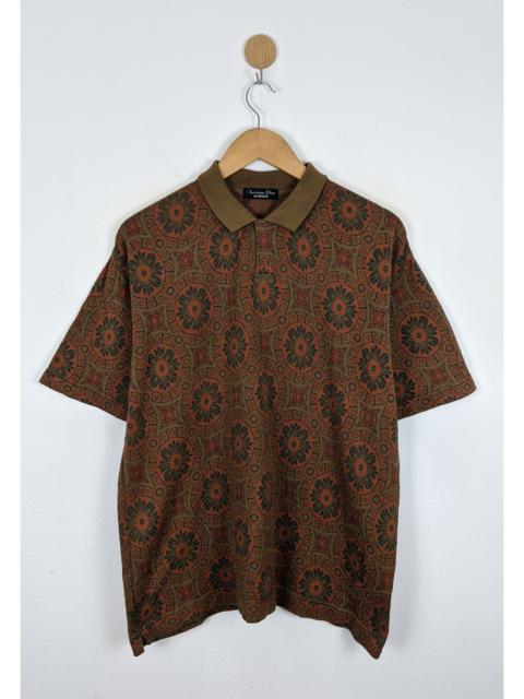 Other Designers Christian Dior Monsieur - Christian Dior Paisley Pattern Polo shirt