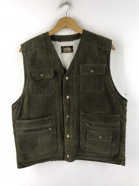 Other Designers Brand New - JEFFERSON CORDUROY VEST MULTIPOCKET