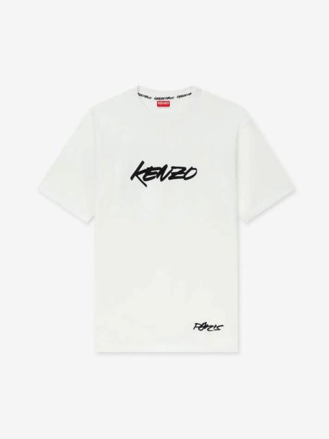 KENZO Kenzo x Futura 2000 White Logo T-Shirt