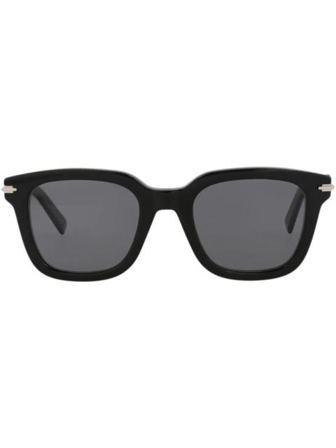 Dior Dior Square-Frame Acetate Sunglasses Black Black Smoke (DM40074I-51-01D)