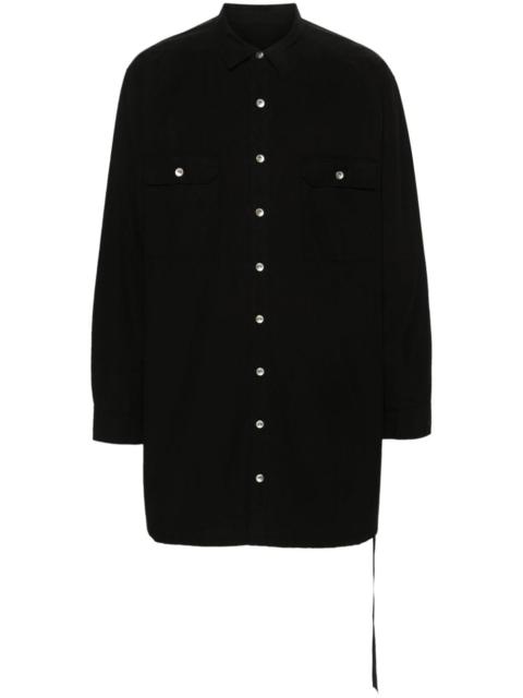 Rick Owens DRKSHDW long-sleeve cotton shirt